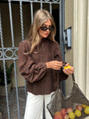 Coffee Bloom Top