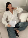 Romantic Polka Peplum