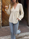 Romantic Polka Peplum
