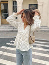 Romantic Polka Peplum