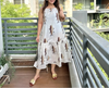 Shahi Sunset Halter Maxi Dress