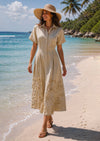 Coastal Linen Dress