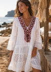 Berry Boho Dress
