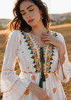 Boho Bloom Mini Dress
