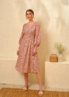 Floral Muse Midi Dress