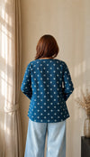 Blue Bell Sleeves Kurti