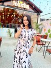 Zoe Abstract Maxi Dress