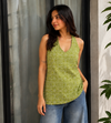 AURUM | Halter Short Kurti