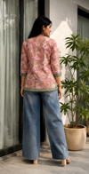 Pink In Bloom Short Kurti