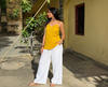 Brinda Tie-Back Kurti- White