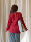 Vestraa - Red Square Neck Kurti