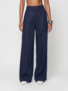 WHITE LOOSING FITTING PANTS