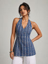 HALTER NECK CORSET KURTI