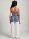 HALTER NECK CORSET KURTI