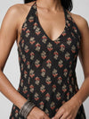 HALTER NECK CORSET KURTI