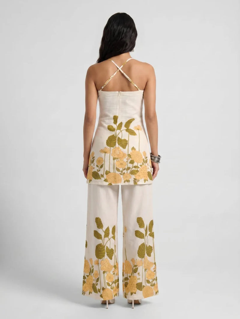 Vestraa Flora Crossback Co-ord Set